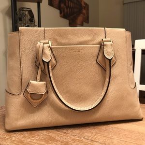 Henri Bendel cream purse